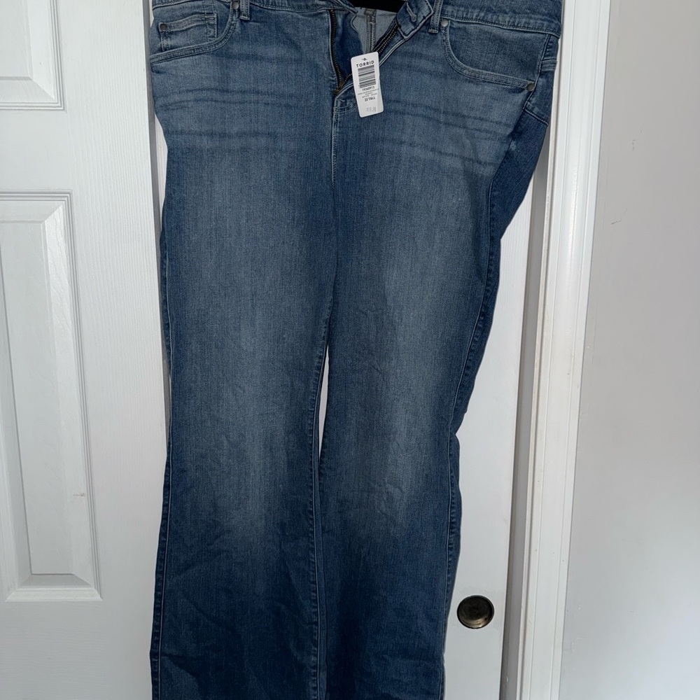Torrid Blue Bombshell Flare Women's Jeans